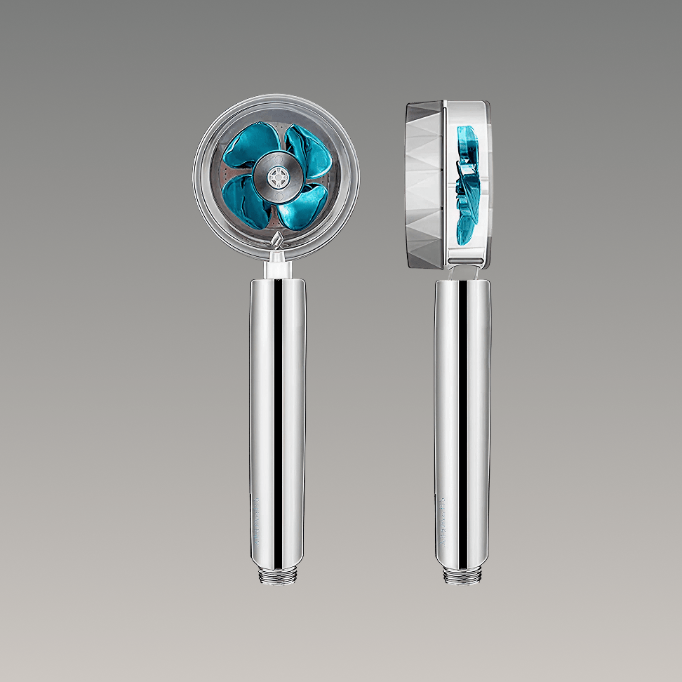 Turbo Rain Shower Head - High Pressure, Adjustable Spray, Water-Saving Design 10