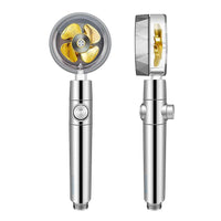 Turbo Rain Shower Head - High Pressure, Adjustable Spray, Water-Saving Design 7