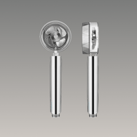 Turbo Rain Shower Head - High Pressure, Adjustable Spray, Water-Saving Design 9