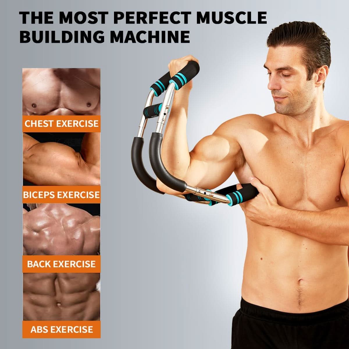 Twisterflex - Adjustable Resistance Training Bar for Forearms, Triceps & Chest 4