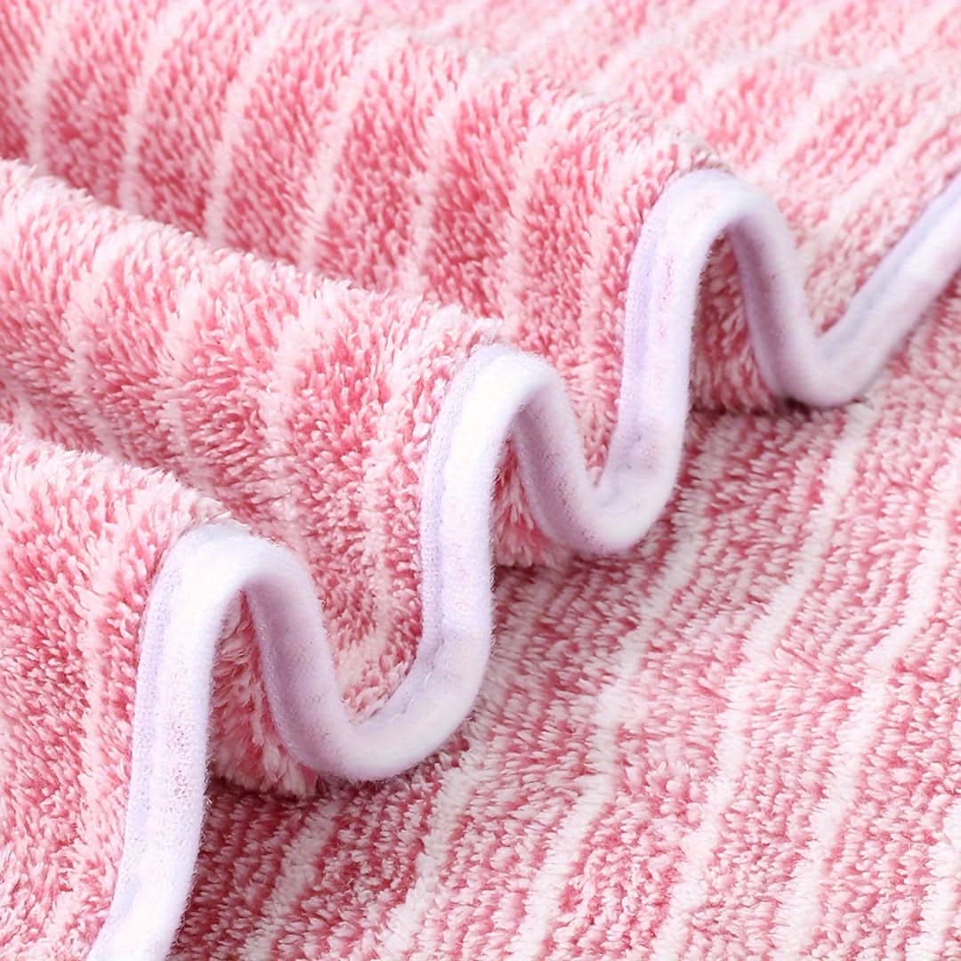 Ultra-Soft Microfiber Bath Towel Set - Luxury, High Absorbency, 8-Piece 7