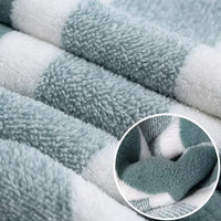 Ultra-Soft Microfiber Bath Towel Set - Luxury, High Absorbency, 8-Piece 8