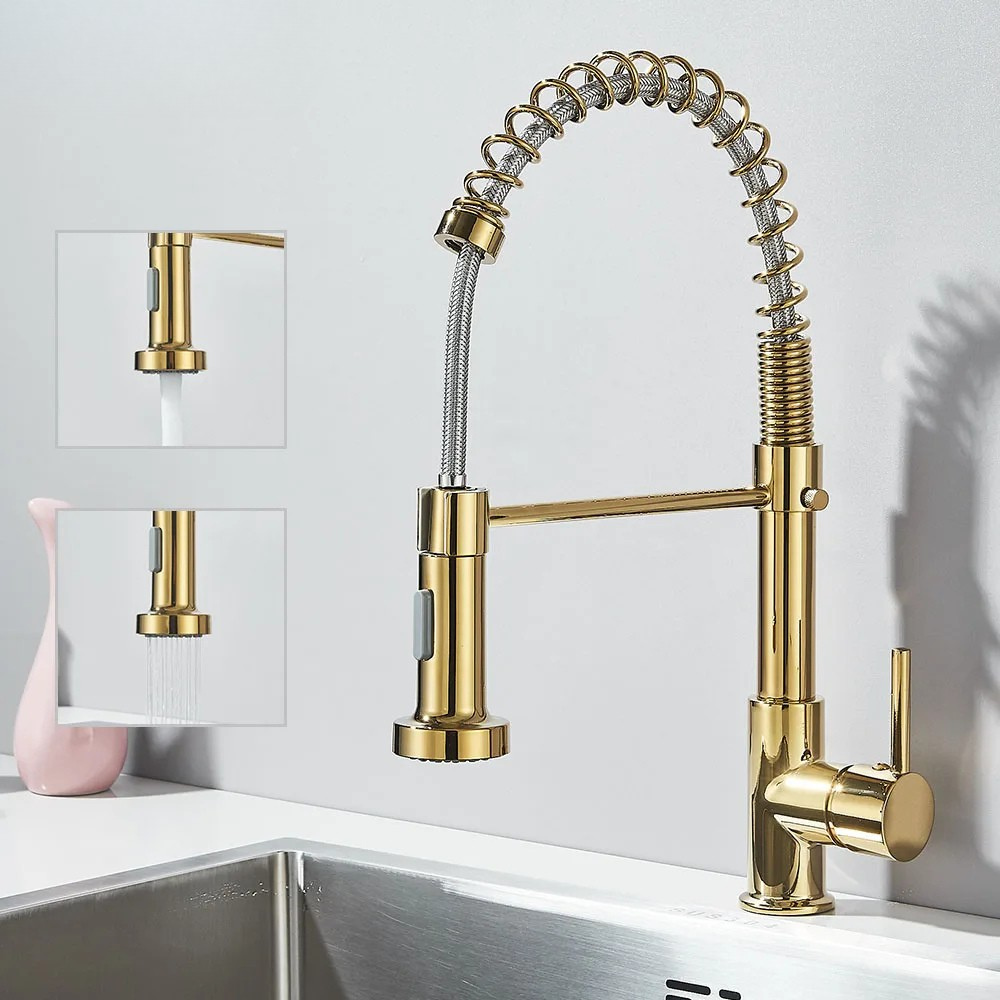 AQUASWIVEL – Pull Down Kitchen Faucet