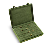 Velvet Jewelry Storage Case - Large Jewelry Box Organizer for Rings, Earrings & Pendants 15
