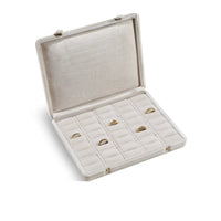 Velvet Jewelry Storage Case - Large Jewelry Box Organizer for Rings, Earrings & Pendants 8
