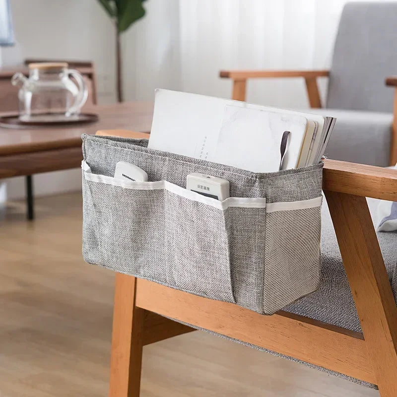 Versatile Baby Bedside Organizer - Waterproof Multifunctional Storage Caddy 2