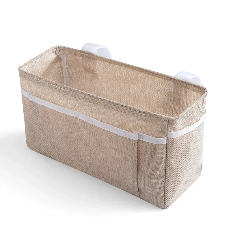 Versatile Baby Bedside Organizer - Waterproof Multifunctional Storage Caddy 6