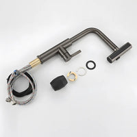 Versatile Kitchen Faucet - 4-Function Pullout Sprayer with Waterfall Design 4