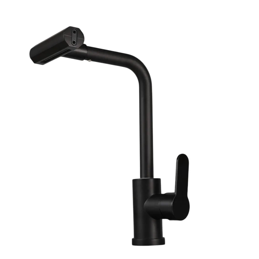 Versatile Kitchen Faucet - 4-Function Pullout Sprayer with Waterfall Design 6