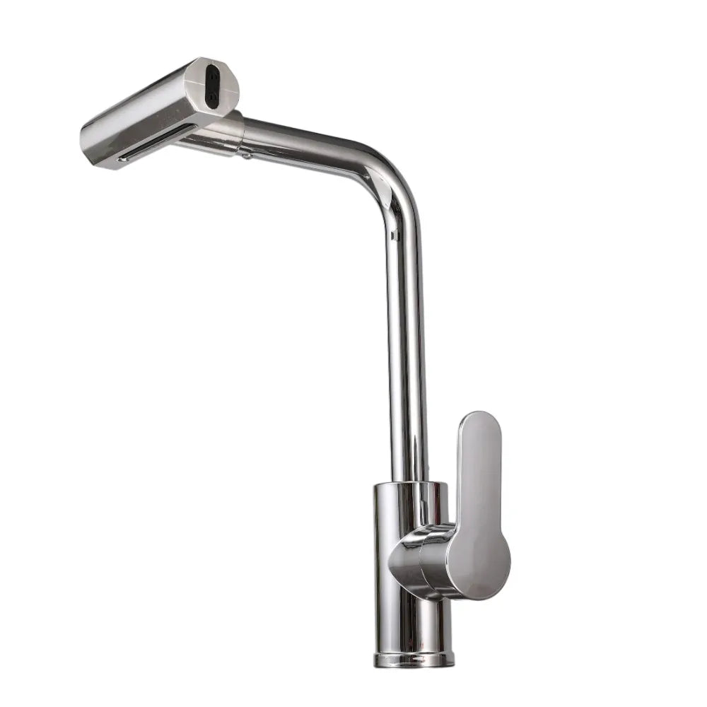 Versatile Kitchen Faucet - 4-Function Pullout Sprayer with Waterfall Design 9