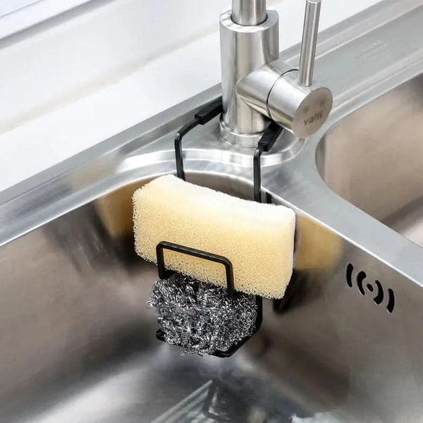 SINKVAULT – Dish Cloth & Sponge Rack for Everyday Kitchen Use
