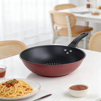Versatile Non-Stick Induction Wok Pan - Healthy Cooking & Easy Clean 1