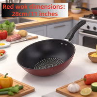 Versatile Non-Stick Induction Wok Pan - Healthy Cooking & Easy Clean 3