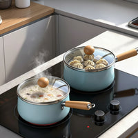 Versatile Non-Stick Milk Pot for Cooking Instant Noodles & Sauces 0