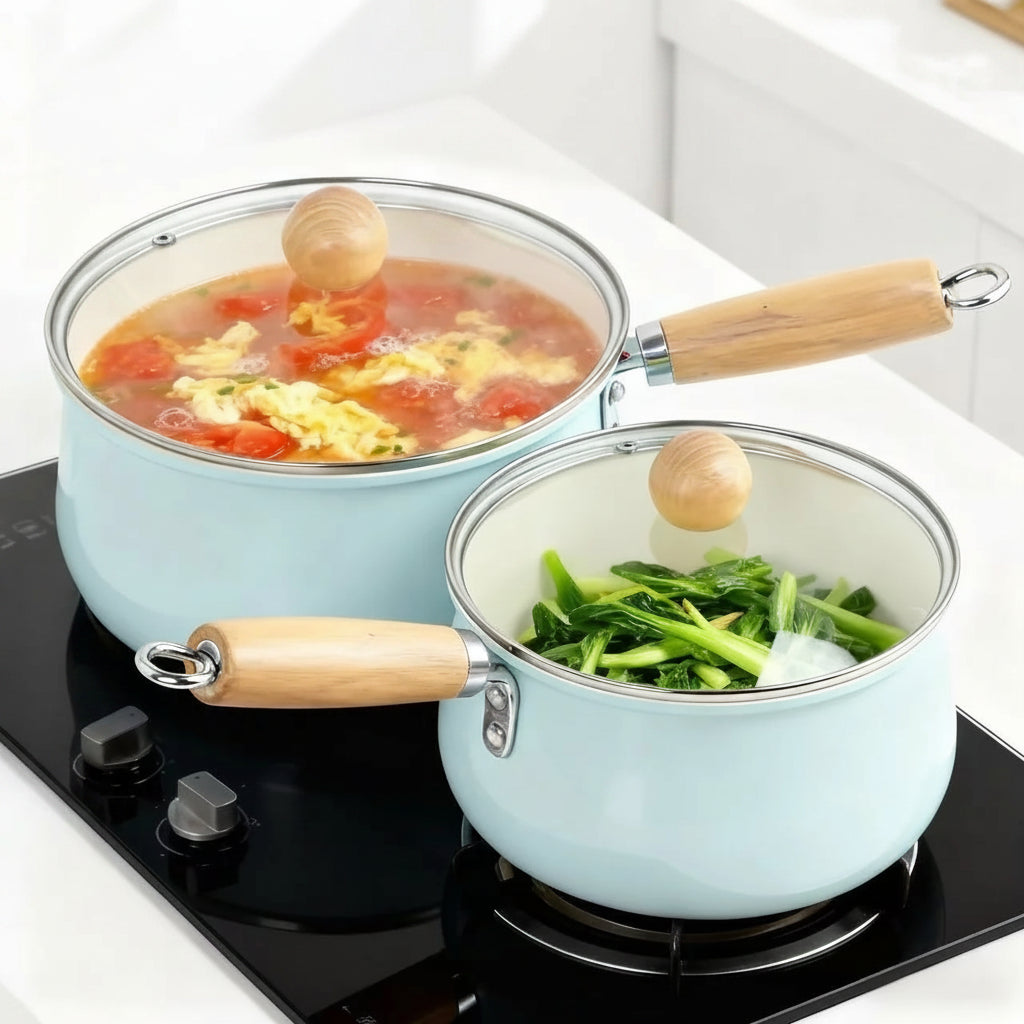 Versatile Non-Stick Milk Pot for Cooking Instant Noodles & Sauces 4
