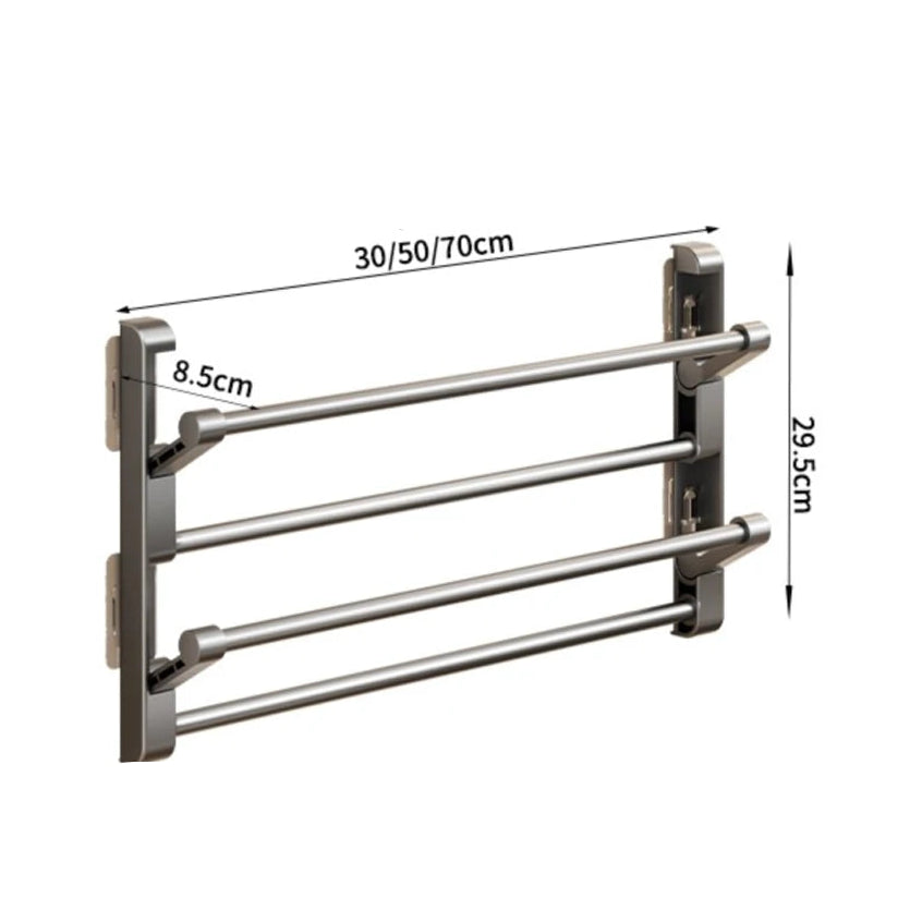 Versatile Wall-Mounted Shoe Rack & Slipper Holder for Efficient Storage 2