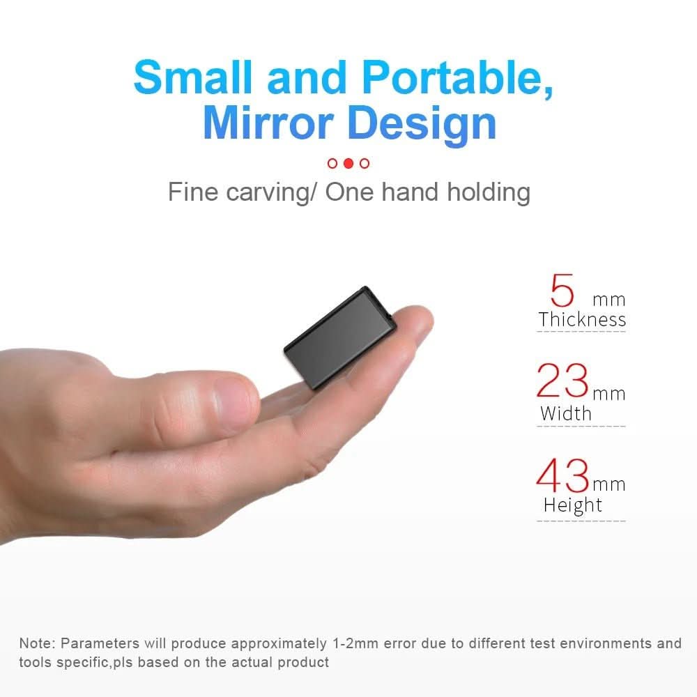 VoiceNote Mini - Voice Activated Recorder with 32GB Storage & Clear Audio 3