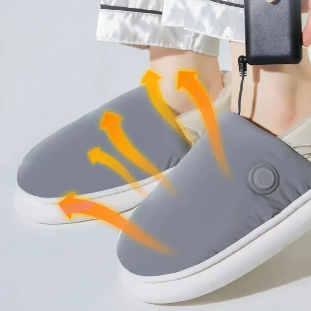 WÄRMESTEP - Heated Slippers with Adjustable Heat Settings for Instant Warmth 3