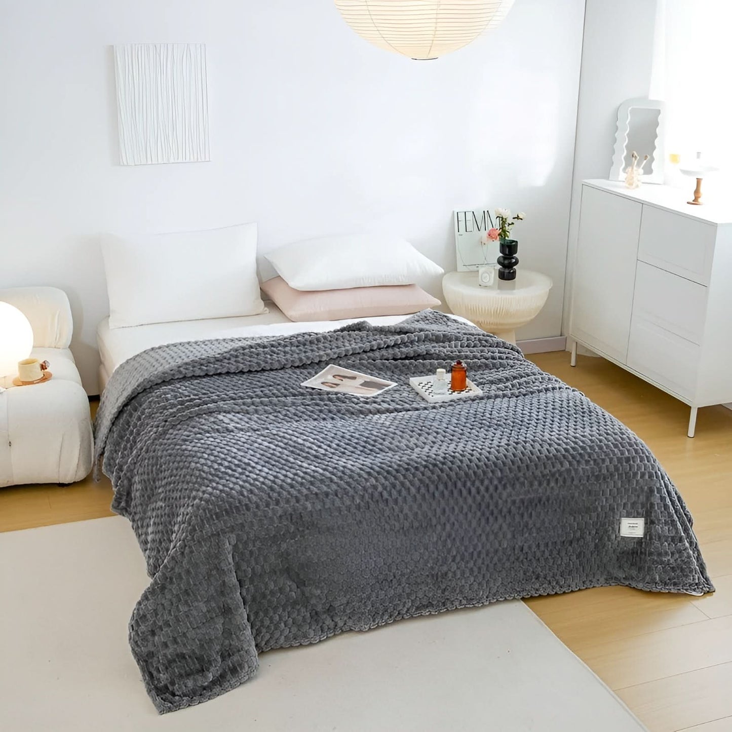 SCANDIVEIL – Microfiber Blanket for Soft Interior Warmth