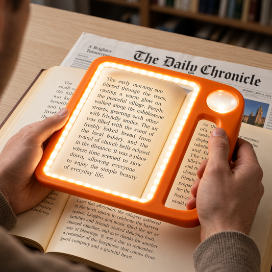 VISAMELIXA – Portable Magnifying Glass for Small Text and Fine Details