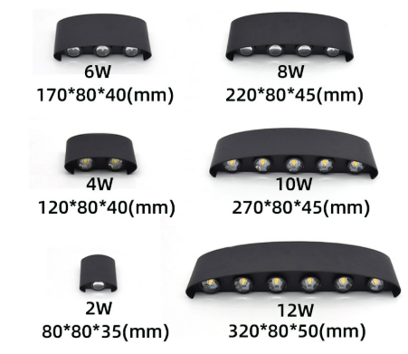 YARDGLOW Outdoor Wall Light - Energy-Efficient Waterproof LED Sconce for Exterior Use 11