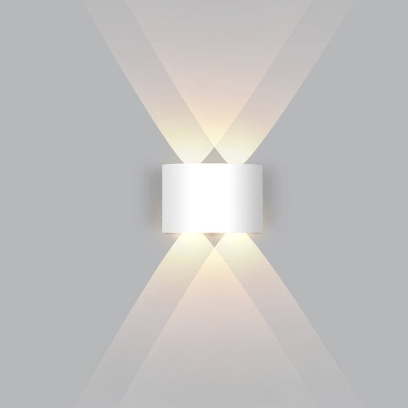 YARDGLOW Outdoor Wall Light - Energy-Efficient Waterproof LED Sconce for Exterior Use 12