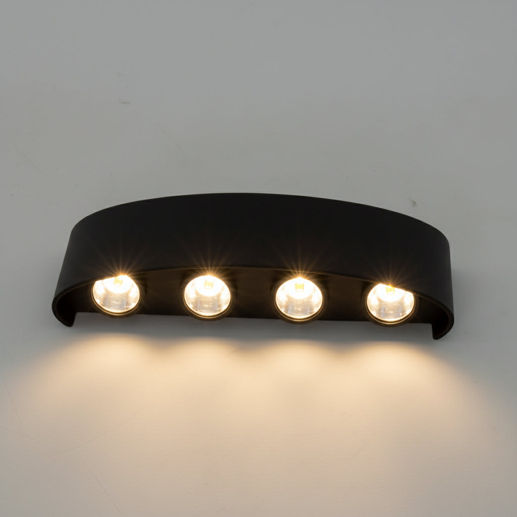 YARDGLOW Outdoor Wall Light - Energy-Efficient Waterproof LED Sconce for Exterior Use 6