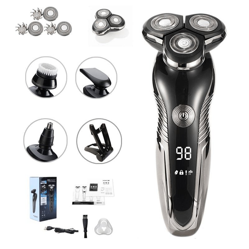 Z-Series Electric Shaver - Waterproof, Rechargeable, Skin-Friendly Design 4