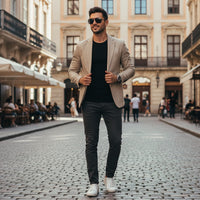 VANTIX – Stylische Sonnenbrille mit Verlaufsgläsern und robustem Metallgestell