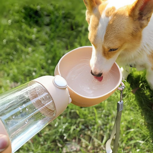 PETSPRING – Auslaufsichere Trinkflasche für Haustiere
