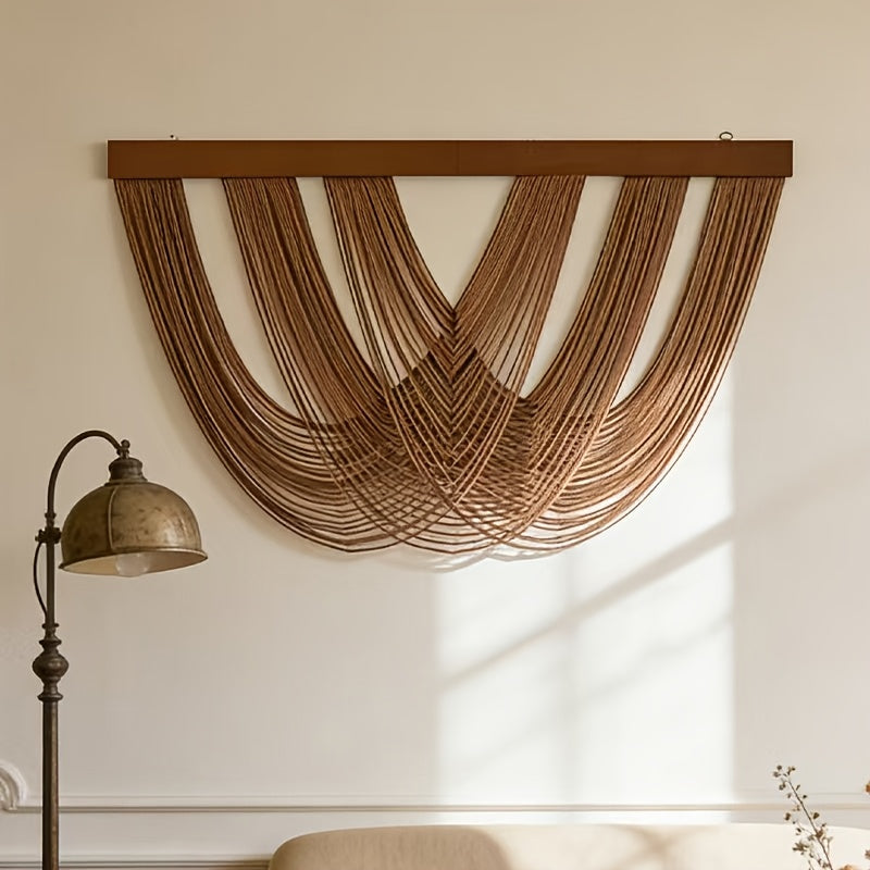 MACRAMELIVA – Minimalist Macrame Wall Hanging for Boho Decor