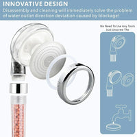 PUREFLOWIX – High Pressure Filter Bead Shower Head