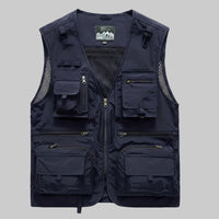 POCKETNEST – Casual Outdoor Vest with Secure Zipper Pockets