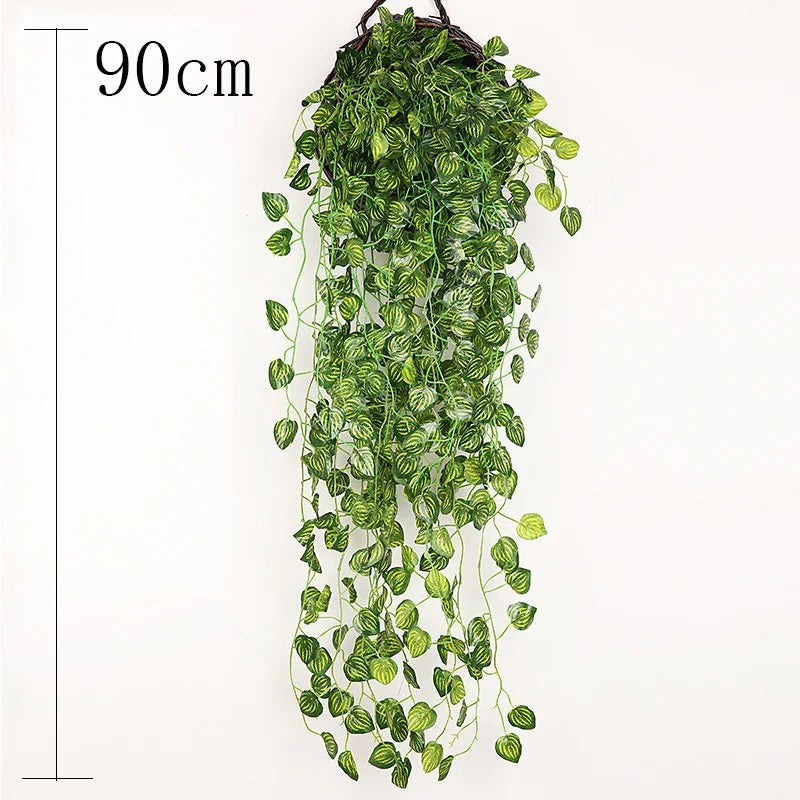 VINEHAVEN – Hanging Wicker Wall Planter Basket