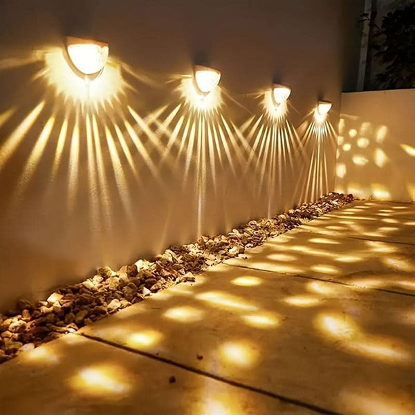 Lunaro - Ensemble de lampes murales de clôture Solar LaceGlow