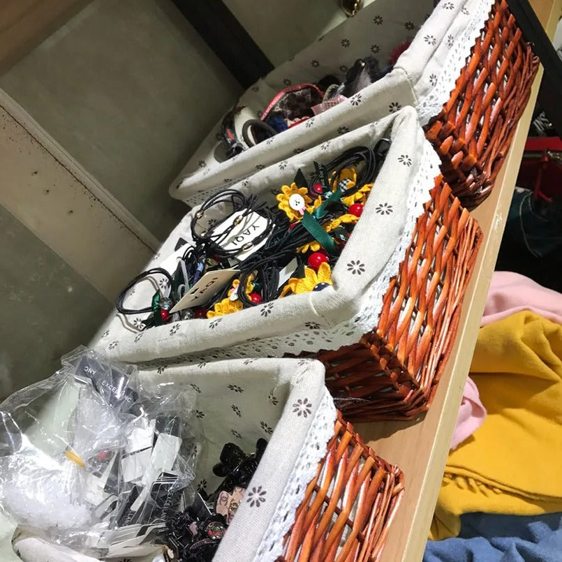 WILLOWCRAFT – Handmade Storage Basket Organizer