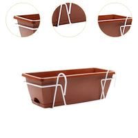 GARDENRAIL – Jardinière pour clôture de balcon