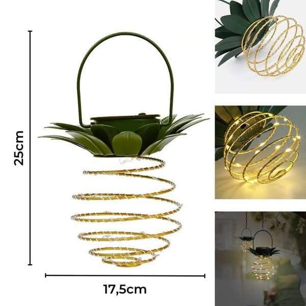 TROPICBEAM – Ananas-solcellelanterne til hyggeligt aftenlys