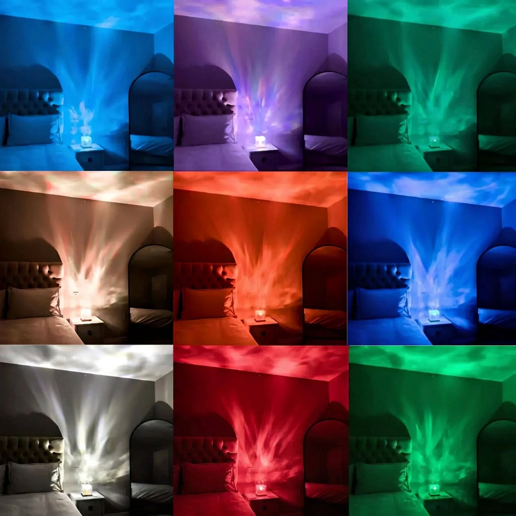 POLARAVENIX – Lampada aurora boreale per un’illuminazione rilassante la sera