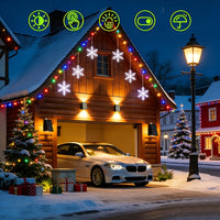 Solvanta - 4 Pack Solar Up and Down Wall Lights