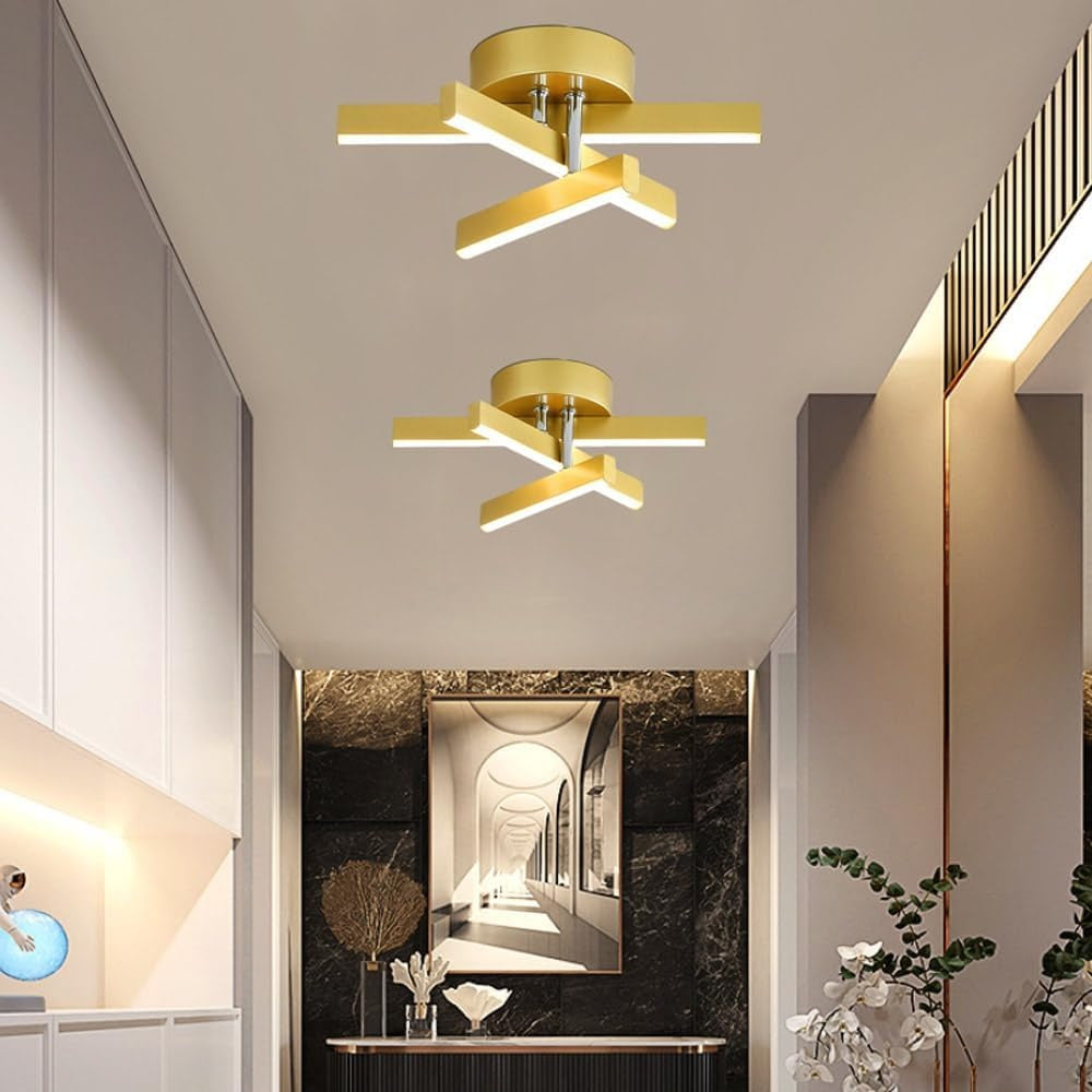 Lumivaro - Moderne dreifarbige LED-Deckenleuchte