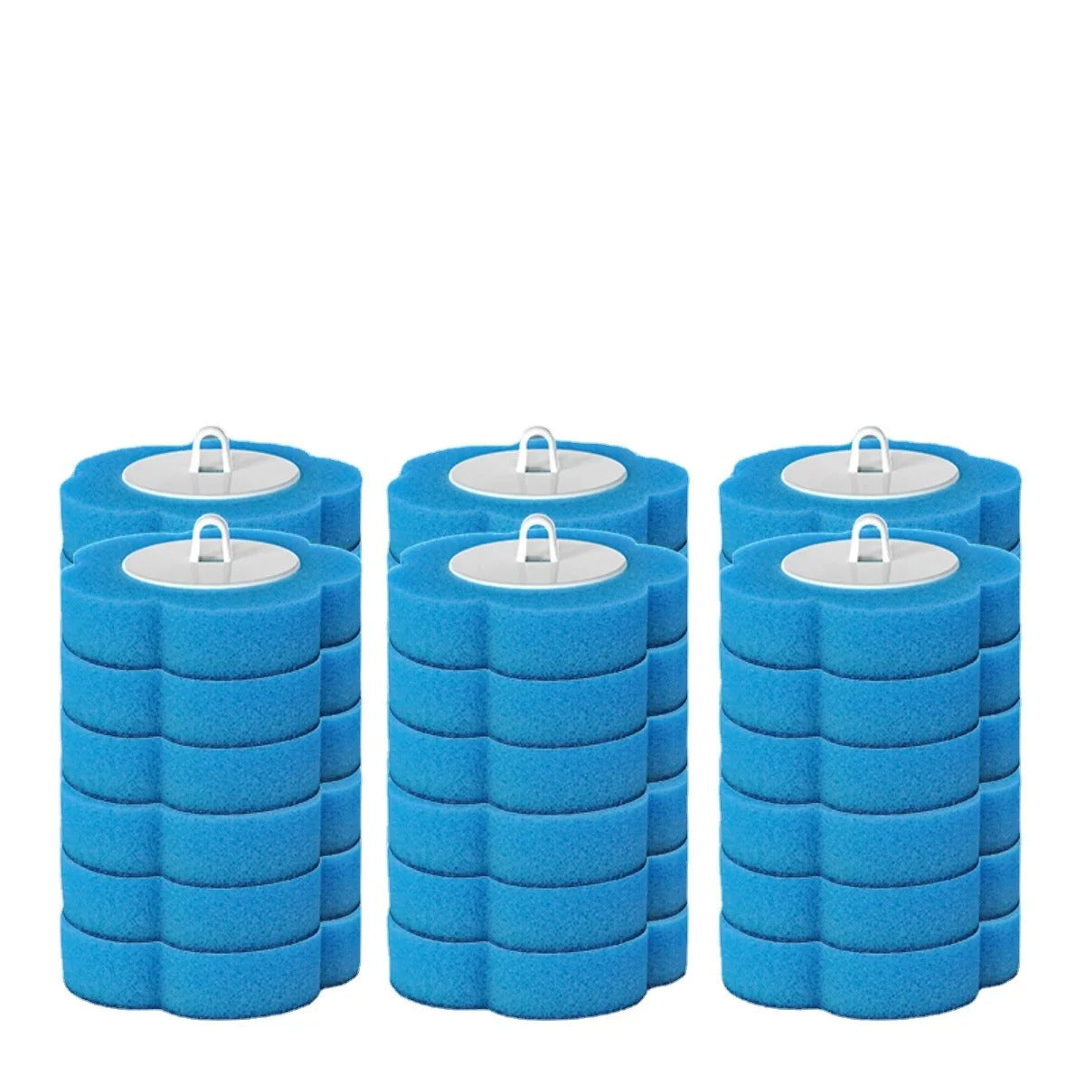 CLEANOVA – Disposable Toilet Brush Set with Replaceable Heads