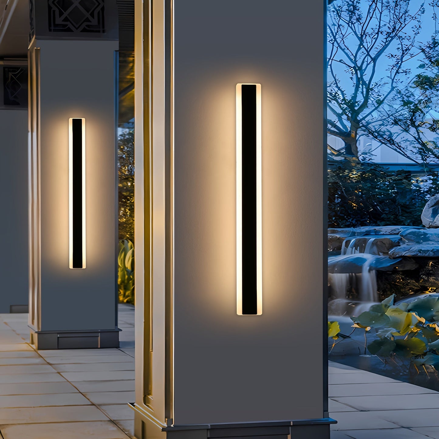Valtora - Linear Outdoor Wall Strip Light