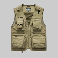 POCKETNEST – Casual Outdoor Vest with Secure Zipper Pockets