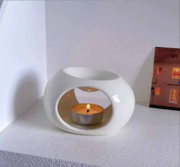 AROMIVA – Ceramic Essential Oil Burner Holder