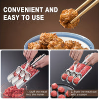 BALLPRO – Stainless Steel Meatball Maker Mold Tool