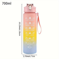 HYDRAGRAD – Gradient Water Bottle with Straw