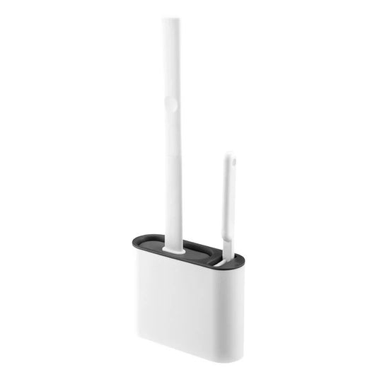 FLATFLEX – Silicone Flat Head Toilet Brush Set