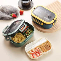 BENTOMIRA – Two-Tier Bento Lunch Bag Organizer for Smart Meal Organization