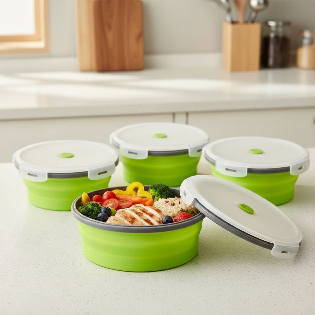 BENTOCARRY – Collapsible Bento Bag for Leakproof Food Storage